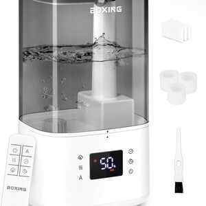 BOXING Humidifier in Smoke Gray and White